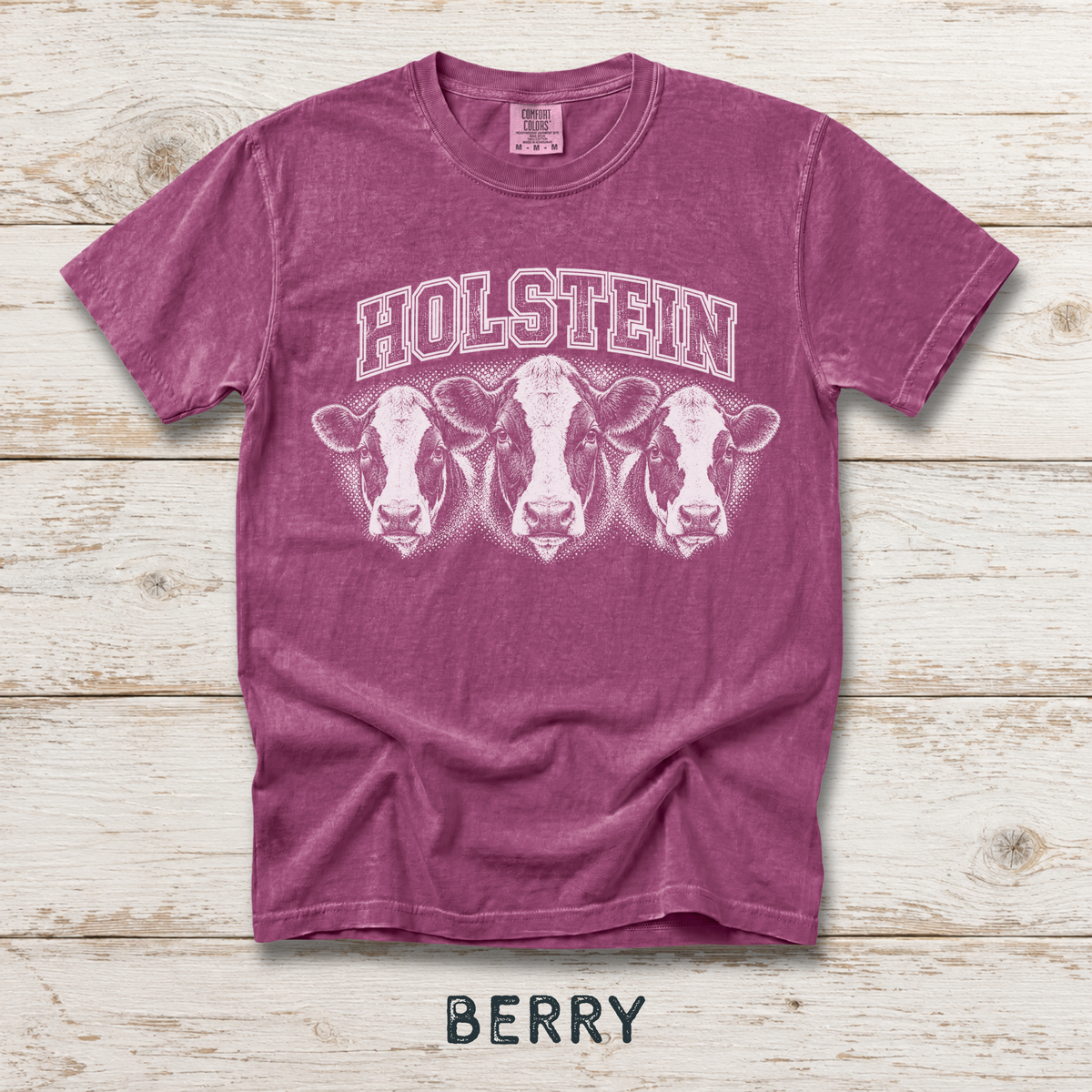 Holstein Unisex Comfort Colors® Garment-Dyed T-shirt