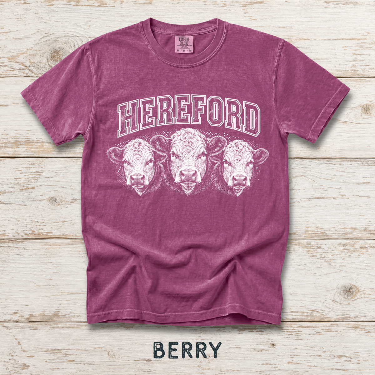 Hereford Unisex Comfort Colors® Garment-Dyed T-shirt
