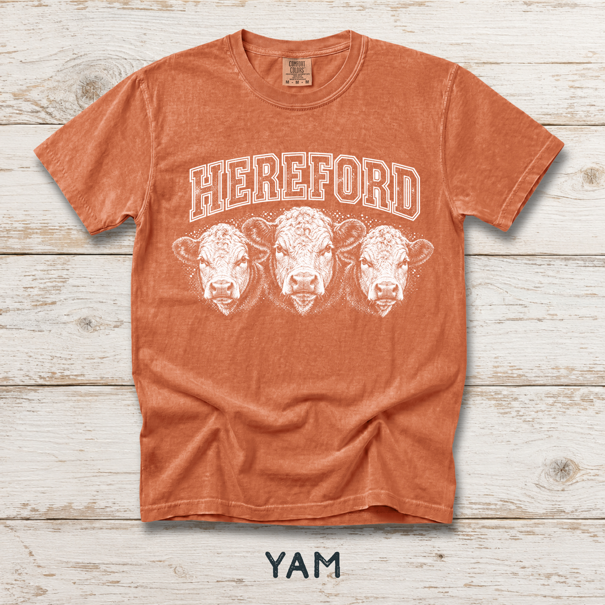 Hereford Unisex Comfort Colors® Garment-Dyed T-shirt