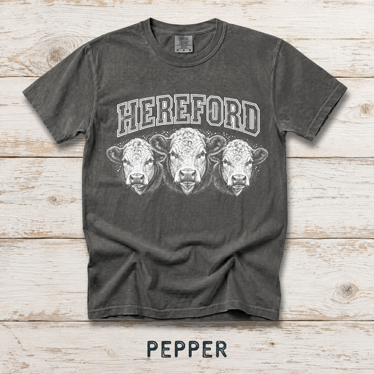 Hereford Unisex Comfort Colors® Garment-Dyed T-shirt