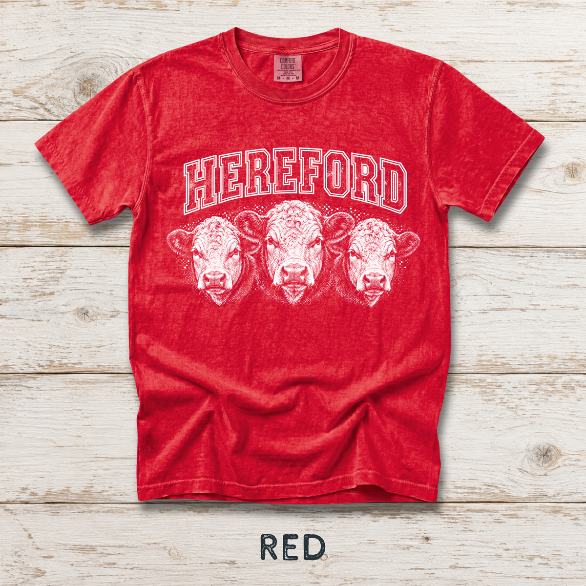 Hereford Unisex Comfort Colors® Garment-Dyed T-shirt