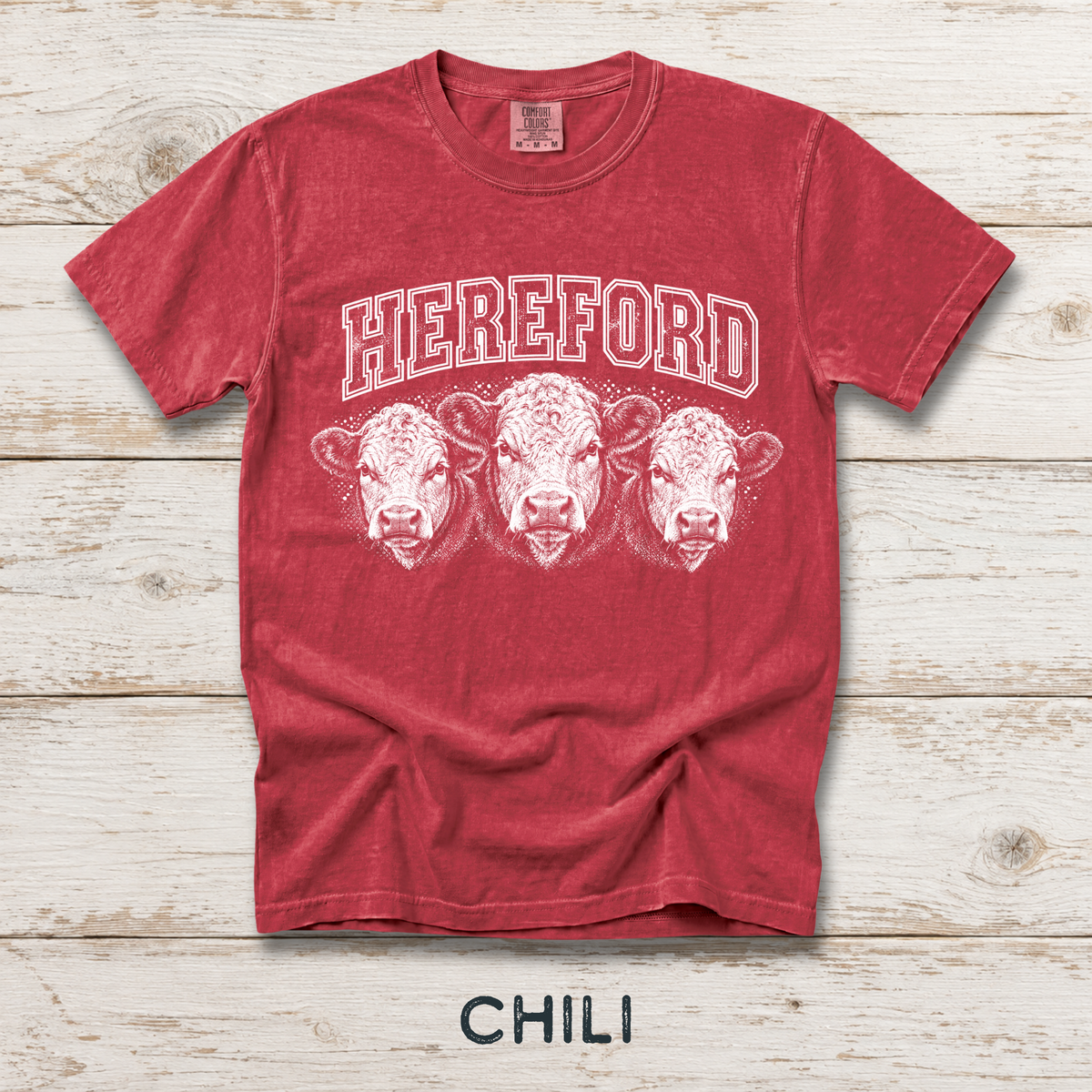 Hereford Unisex Comfort Colors® Garment-Dyed T-shirt