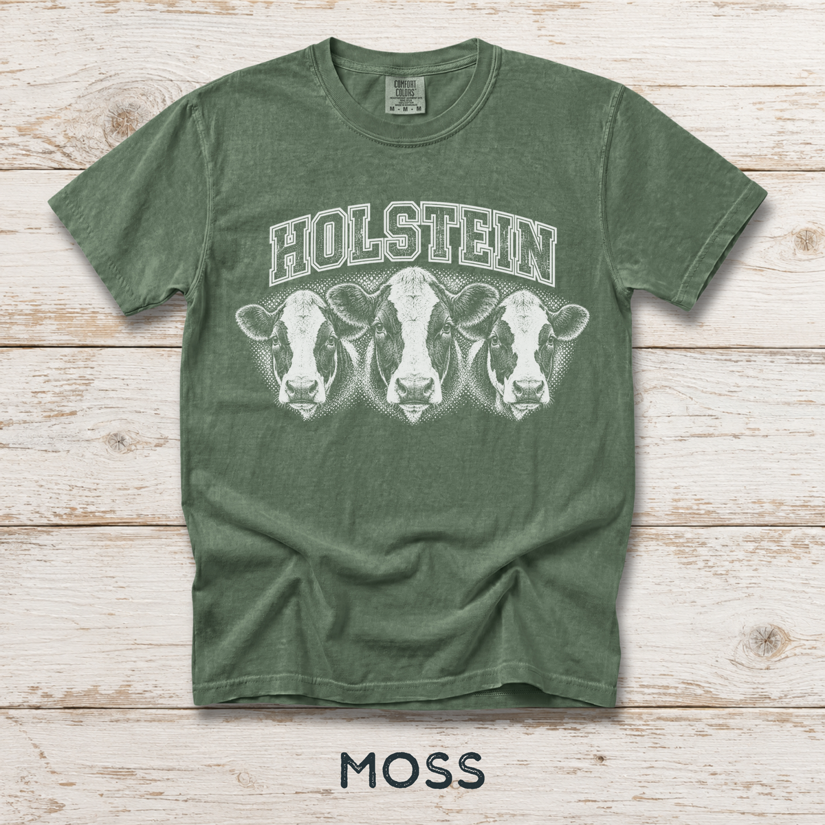 Holstein Unisex Comfort Colors® Garment-Dyed T-shirt