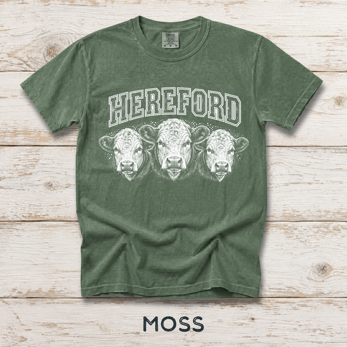 Hereford Unisex Comfort Colors® Garment-Dyed T-shirt