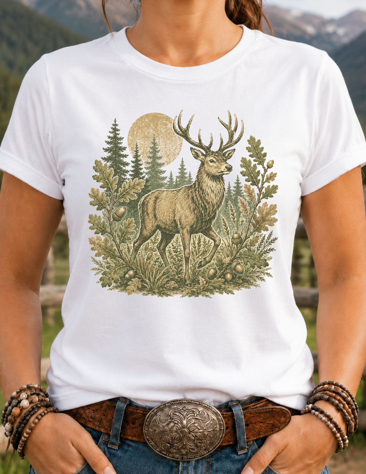 5th T-shirt Western style