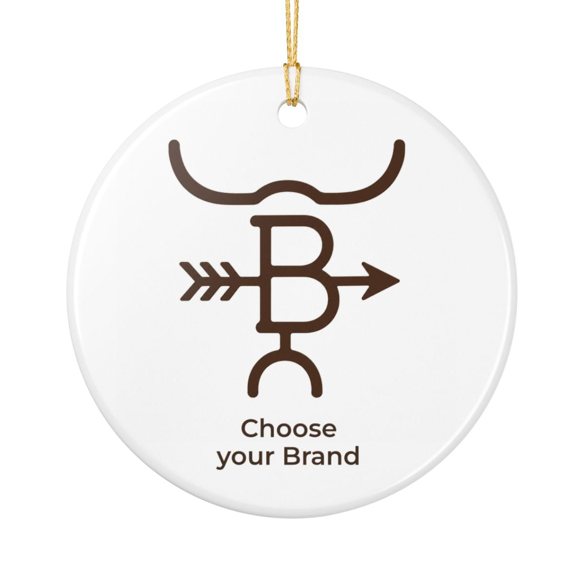 Personalised Ranch/Farm Horse Ceramic Ornament